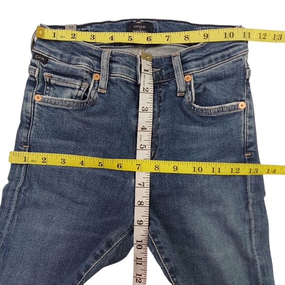 Citizens of Humanity Emannuelle Slim Boot Jeans Womens 24 Blue Stretch Comfort - Picture 9 of 12